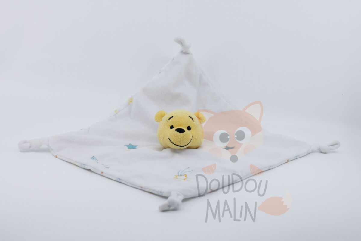  - winnie lourson - plat blanc étoile 30 cm 